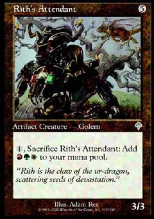 Rith's Attendant - Light Play MTG Invasion - Image 1 of 1