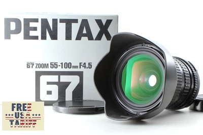 [TOP MINT w/ Hood Box] SMC Pentax 67 Zoom 55-100mm F4.5 Lens for 6x7 67 II JAPAN - Image 1 of 4