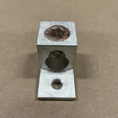 General Electric GE-625-1 Aluminum Terminal Lug 2-600KCMIL (2)1/0-250kcmil CU9AL - Image 1 of 4