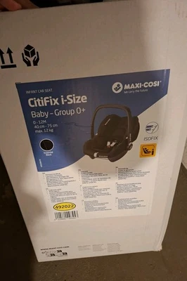 Maxi-Cosi Citifix I-Size Kindersitz mit Neugeborenen-Einlage 0-12kg *besch.VP - Bild 1 von 4
