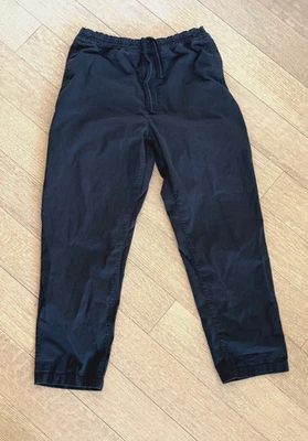 Pantalones a medida Acne Studios cintura elástica - 50 algodón negro Foto 1 de 4