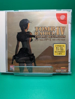 Tomb Raider IV The Last Revelation Sega Dreamcast Japanese Import Game Games Lot - Image 1 of 4