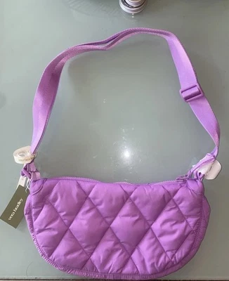 Vera Bradley Springbrook Nylon Sling Crossbody Bag Orchid NWT - Image 1 of 4