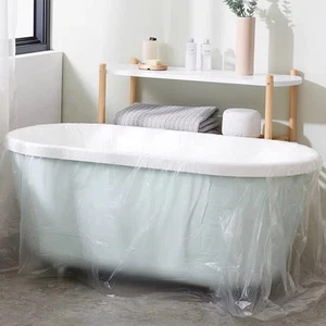 10 Paquetes de Cubierta de Bañera Portátil Desechable Forro, Regalo de Cumpleaños, Ba... - Imagen 1 de 7