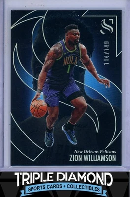 2024-25 Panini Silhouette Zion Williamson Plata #114/149 Pelicans Q745 Foto 1 de 2