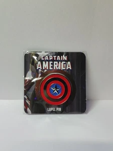 Captain America Shield Lapel Pin Loot Crate Exclusive Enamel Marvel Comics New - Picture 1 of 3