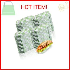 300 Pcs Paper Hot Dog Trays 6 Inch Paper Food Trays Concession Stand Supplies Di - Picture 1 of 2