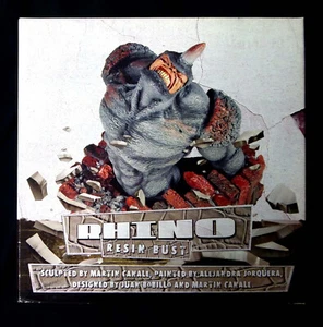 US-MARVEL: RHINO RESIN BUST! DYNAMIC FORCES (2003)! Limited 50 of 350! KRAVEN! - Bild 1 von 4