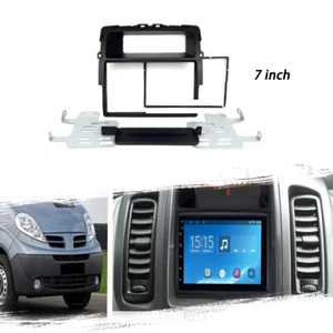 New Fascia Stereo Radio Bezel Panel Frame Trim For Nissan Primastar Opel Vivaro - Bild 1 von 1
