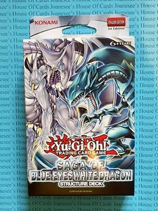 Saga of Blue-Eyes White Dragon Structure Deck SDBE Yu-gi-oh Deck 1st Sealed EU - Picture 1 of 4