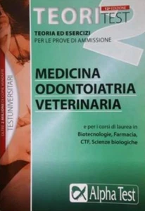 9788848310499 Teoritest Teoria ed esercizi per le prove di ammissione: med odont - Foto 1 di 1