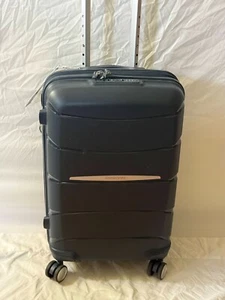 $440 Nuovo SAMSONITE Outline Pro bagaglio a mano 21" trolley valigia rigida blu Tsa - Foto 1 di 11