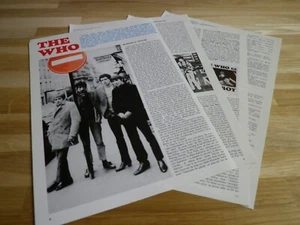 THE WHO - Article de magazine / Clipping !!! MEANDRES ET DETOURS - Imagen 1 de 1