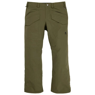 BURTON Hombres 2024 Snowboard Nieve - PANTALONES AISLANTES ENCUBIERTOS 2.0 - Musgo del Bosque Foto 1 de 2