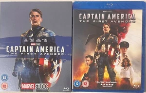 Captain America The First Avenger (Blu-ray- Region Free) New Sealed- Slipcover - Picture 1 of 2