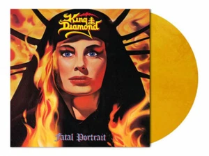 KING DIAMOND - FATAL PORTRAIT, GOLDEN YELLOW MARBLED vinyl LP, 500 COPIES! NEW! - Picture 1 of 1