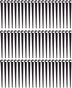 200 Pack Irrigation Drip Support Stakes 1/4 Inch Tubing Hose Holder - Picture 1 of 12
