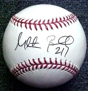 MILTON BRADLEY SIGNED MAJOR LEAGUE BASEBALL~PROVENANCE MANNY MOTA FOUNDATION - Bild 1 von 1