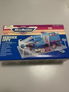 NEW micro machines travel city service station 1989 80's - Picture 1 of 6