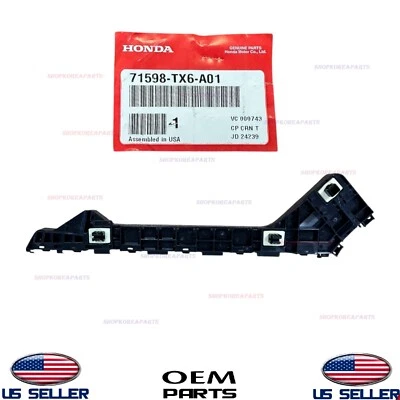 Soporte de parachoques trasero genuino lado izquierdo del conductor ⭐OEM⭐ Acura ILX 2013-2018 Foto 1 de 3