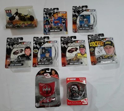 NASCAR HOTWHEELS WITH , JUSTICE LEAGUE, COCA COLA - Image 1 of 4