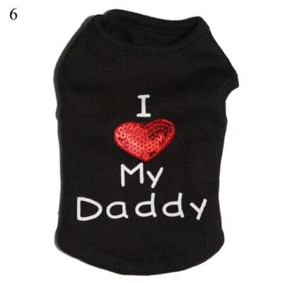 Pet Supplies Pet Clothes Cat Vest Dog Accessories Dog T-shirt Comfortable - Image 1 of 4