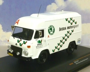 IXO 1/43 AVIA A21F CARRERAS ŠKODA MOTORSPORT RALLY EQUIPO FURGONETA DE ASISTENCIA 1993 RAC290 - Imagen 1 de 3