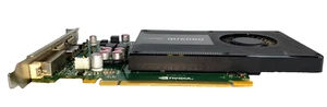 NVIDIA QUADRO K2000 2GB GDDR5 GPU GF107 PCIE X 16 2.0 128BIT Graphics Video Card - Picture 1 of 7