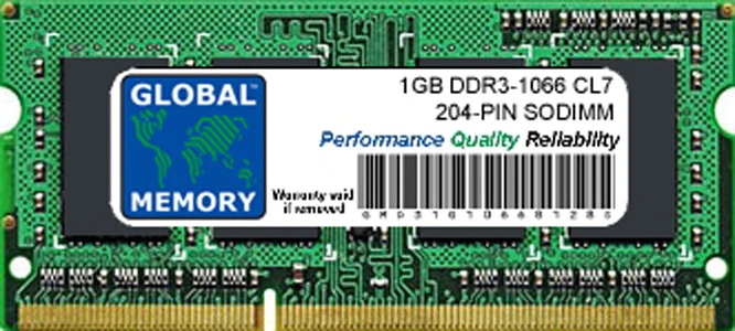1GB DDR3 1066MHz PC3-8500 204-PIN SODIMM IMAC (2009) & MAC MINI (2009-2010) RAM - Image 1 of 1