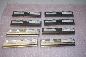 Dell R710 Certified 64GB Kit Lot  1333Mhz  PC3-10600R Server RAM SNPX3R5MC/8G - Picture 1 of 3