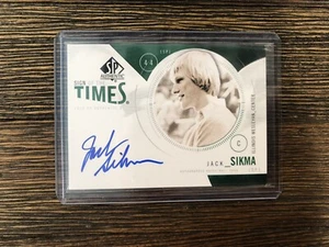 2010 Upper Deck SP Auth Sign Of The Times Auto/Autograph On Card. HOF! - Picture 1 of 2