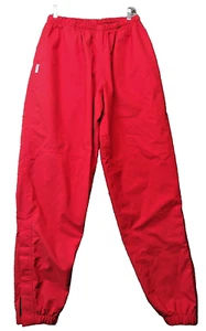 BOATHOUSE Gore Tex RED Lined Men’s Large Waterproof Jogger Pants Ankle Zip USA - Picture 1 of 16