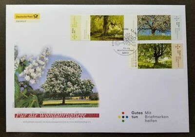 [SJ] Germany Flowering Trees 2013 Flower Flora Plant (stamp FDC) - Image 1 of 4