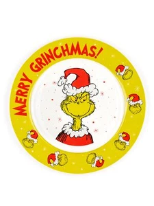 The Grinch Weihnachtsteller Merry Grinchmas Teller aus Keramik Grün 26,5cm - Bild 1 von 3