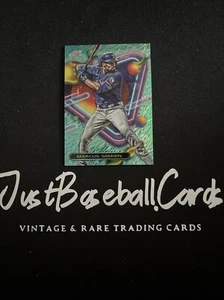 2023 Topps Chrome Cosmic Marcus Semien AQUA EQUINOX /199 Refractor SP #8 - Bild 1 von 3