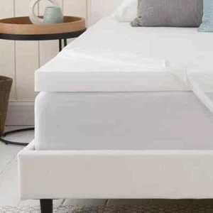 New Serta 3-inch Memory Foam Mattress Topper Cover Protector Full Size 54" x 75" - Picture 1 of 9