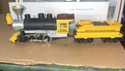 HO Scale  0-4-0 Fat Boy Model Power 6784 D&RGW with Tender.  Track Tested Works - Image 1 of 4