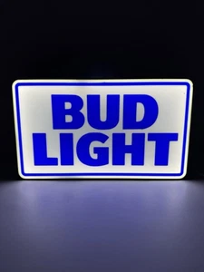 Bud Light Beer - Letrero LED iluminado - Imagen 1 de 7