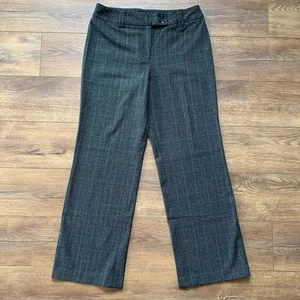 Pantaloni eleganti Willi Smith taglia 12 grigi a quadri gamba dritta casual carriera - Foto 1 di 15