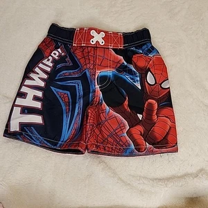 Nuevo par de bañadores Marvel Ultimate Spiderman para niños pequeños talla 12 meses - Imagen 1 de 4