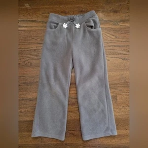 GYMBOREE Girls 4T Gray Fleece Pants - Picture 1 of 9