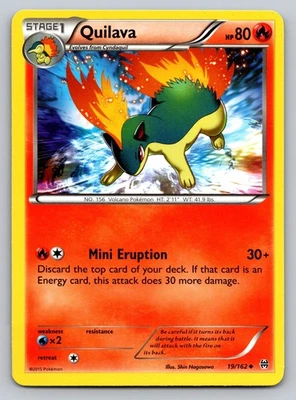 Quilava 19/162 Pokemon XY BREAKthrough Regular - Image 1 of 2