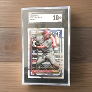🔥⚾Top Prospekt Aidan Miller 2024 Bowman - Prospects #BP-27 1st Bowman  - Bild 1 von 2