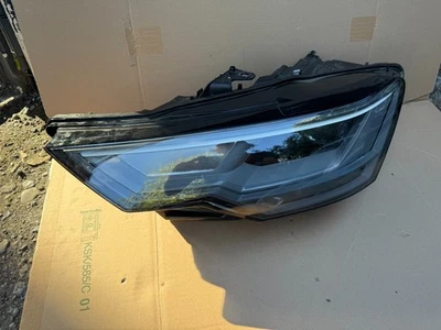 LED Scheinwerfer Links Headlight Audi A6 C8 4K Original 4K0941033 BESCHÄDIGT - Bild 1 von 4