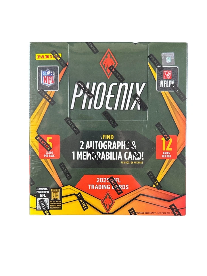 2025 PANINI PHOENIX FOOTBALL HOBBY BOX