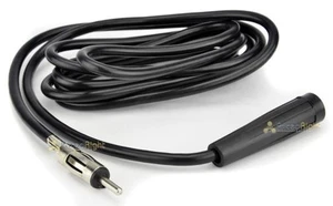 Xscorpion 3 Foot Auto Antenna Extension Cable Male Female Car Adapter AM FM - Picture 1 of 6
