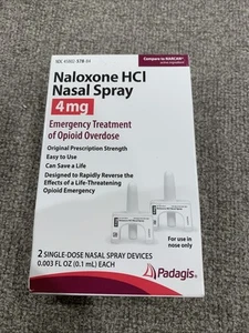 Narcan Nasal Spray 2 Single-Dose 4mg Devices - Picture 1 of 5