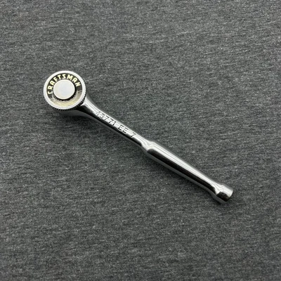 Vintage Craftsman 1/4” Drive Ratchet Quick Release 43771 EE Gold Label - Image 1 of 4