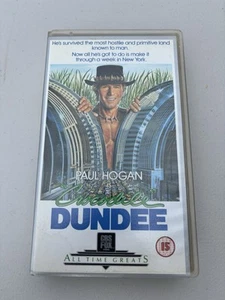 Crocodile Dundee VHS S/Box Good Condition Rare Original Release - Picture 1 of 3