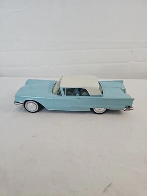 1958  FORD  THUNDERBIRD HARDTOP 1/25 scale  DEALER PROMO/FRICTION  Model-AQUA - Image 1 of 4